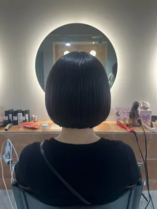 ショート 横浜/カットモデル/ ボブ/佐藤桃香 🦥のヘアスタイル