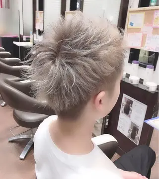ショート カラー メンズ 稲村 toshiのヘアスタイル