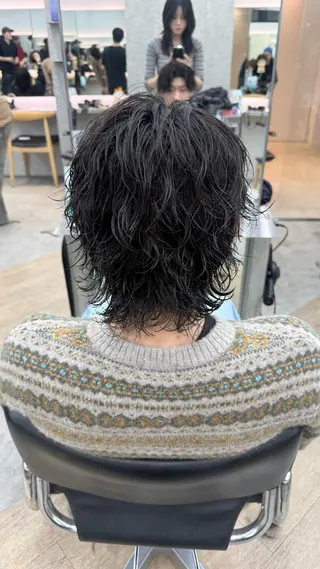 カラー パーマ メンズ キッズ 栄💗メンズヘア ｜パーマ｜haruのヘアスタイル