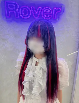 ロング 三尾 樺緒のヘアスタイル