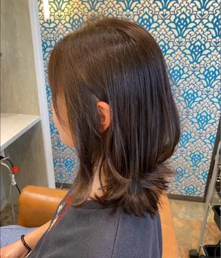 セミロング カラー ママ美容師 Tsuchiyaのヘアスタイル