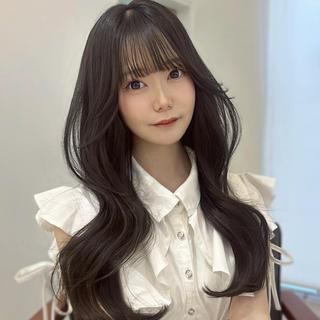 カラー ナチュラルベージュ 🪞うる艶/表参道のヘアスタイル