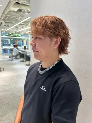 カラー メンズ 𝐑𝐈𝐎ྀིのヘアスタイル
