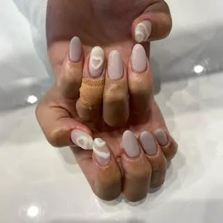 ネイル 鎌田 玲奈のネイルデザイン