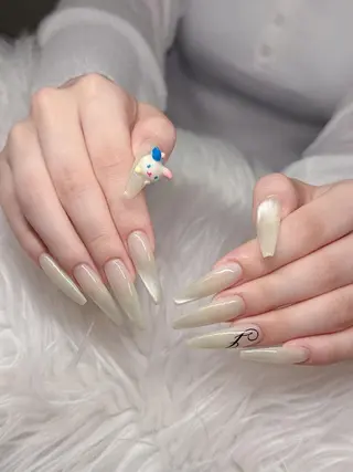 ネイル Lee Nails チップ長さだし専門店のネイルデザイン