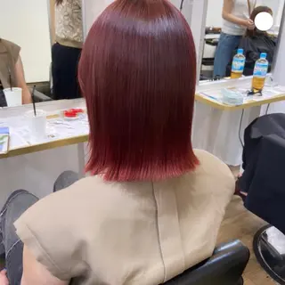 ミディアム カラー mai 🎀 /  暖色カラー♡のヘアスタイル