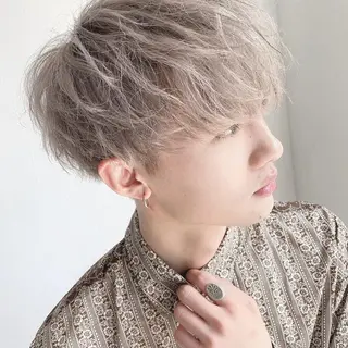 メンズ カラー BUCKS【天王寺】 バックス【駅30秒】のヘアスタイル