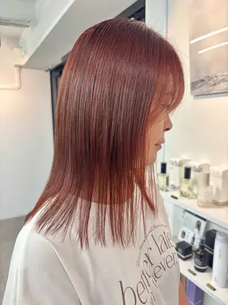 ミディアム カラー KILLA静岡 あやはのヘアスタイル