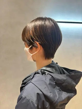 ショート 重里 瑠花のヘアスタイル