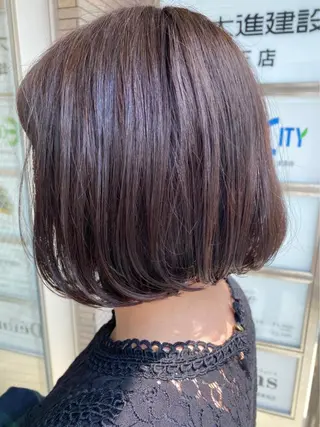ショート 縮毛矯正/レイヤー taiga🧡のヘアスタイル