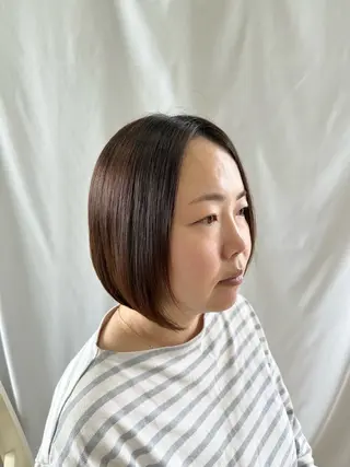 ミディアム KO コウ 【SARA 新宮店】のヘアスタイル