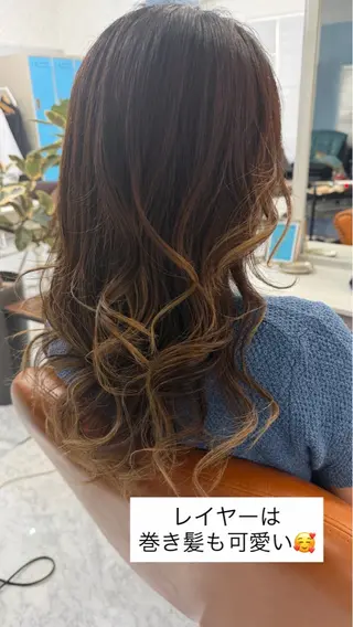 セミロング MAEDA YUKIのヘアスタイル