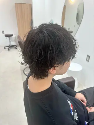パーマ 益野 凌のヘアスタイル