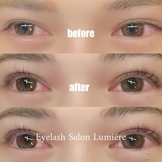 マツエク・マツパ Lumiére SAKURAのマツエク・マツパデザイン