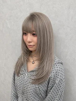 ロング カラー 【店長】ブリーチ指名 No.1戸塚優思のヘアスタイル