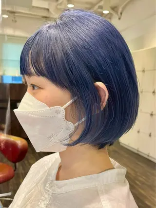 ショート カラー らん カラーモデル募集中のヘアスタイル