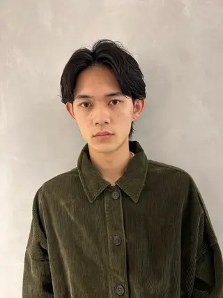 パーマ メンズ メンズ清潔感のプロ 💈メンズパーマ藤田のヘアスタイル
