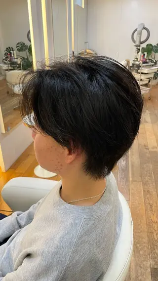 ショート メンズ ナチュラルスタイル ☘️🌴MITA🌴のヘアスタイル