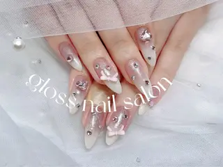 ネイル miho🍎 Gloss nailのネイルデザイン