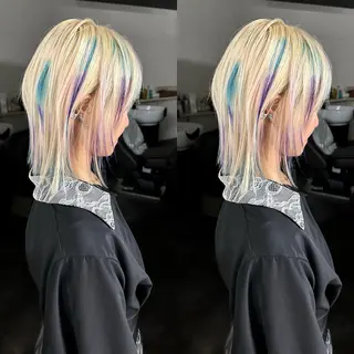 カラー slit kokoroのヘアスタイル