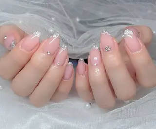 ネイル 🎀PG🩵 ネイルサロンのネイルデザイン