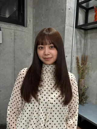 ロング カラー maika (^^)。.:*☆のヘアスタイル