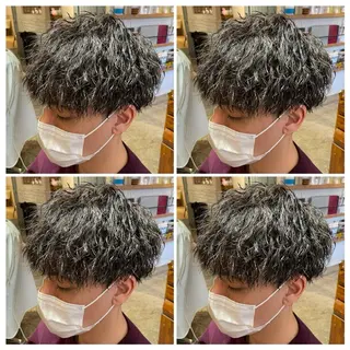 パーマ メンズ メンズパーマ特化 店長望月謙二郎のヘアスタイル