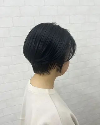 ショート 藤野 莉奈のヘアスタイル