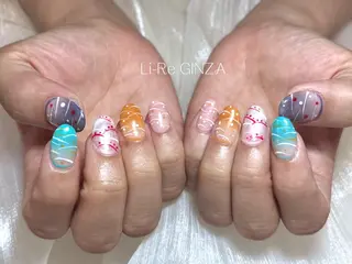ネイル Li-Re GINZAのネイルデザイン