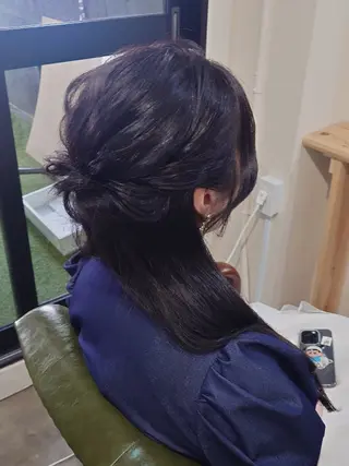 ロング ヘアアレンジ つぐみ ❤︎のヘアスタイル