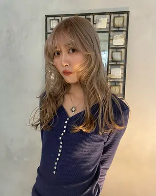 カラー GAN /ダメージレスカラーのヘアスタイル