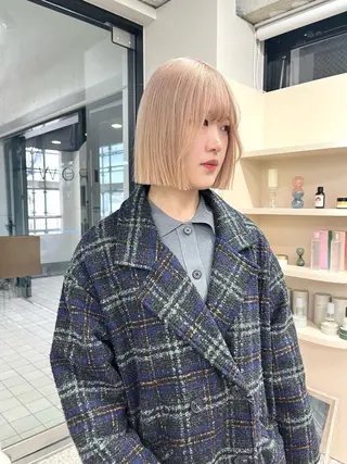 ショート カラー IROW/イロウ天神 大名店 yamaのヘアスタイル