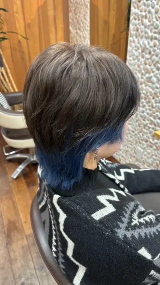 ショート カラー ボブスタイル/ えぐちりほのヘアスタイル