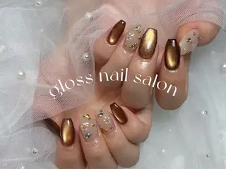 ネイル ゆり🌷 gloss nailのネイルデザイン