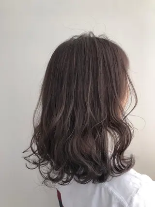 ミディアム カラー 【透明感、艶髪】西村 有司のヘアスタイル