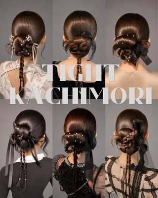ヘアアレンジ charm《銀座》 ヘアセット/縮毛矯正のヘアスタイル