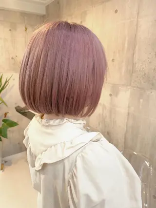ショート カラー ヘアアレンジ 💕ブリーチ/ヘアメ 🎀YUUKAのその他イメージ