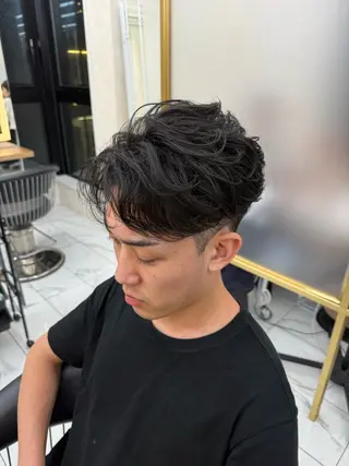 メンズ 本田 有里のヘアスタイル