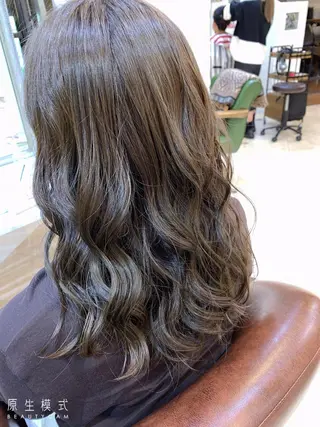 セミロング 💛ハイトーン💛 りむのヘアスタイル