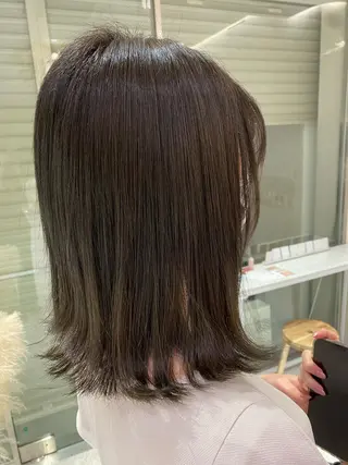 セミロング カラー レイヤーカット🎀 渋谷/sayuのヘアスタイル