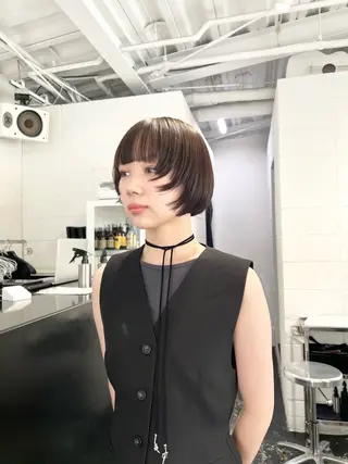 ショート カラー HARU//原宿🤍 リピート率NO.1のヘアスタイル