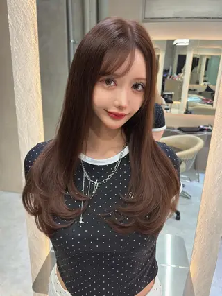 ロング 🫧髪質改善 講師🫧🍎幹細胞のヘアスタイル