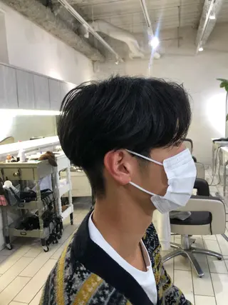 メンズ 可愛い顔周りカット お任せください✨中川のヘアスタイル