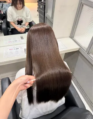 ロング カラー 🎀tomoka🎀 髪質改善/ハイトーンのヘアスタイル