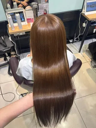 ロング カラー 透明感ダブルカラー/ レイヤー💕miyuのヘアスタイル