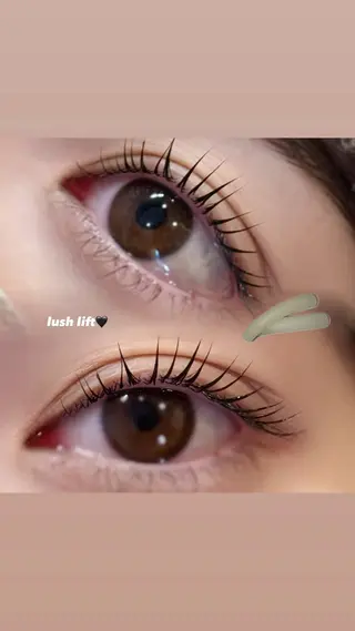 マツエク・マツパ Crevia Chieのマツエク・マツパデザイン
