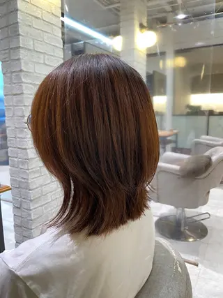 ミディアム Tanaka Aoiのヘアスタイル