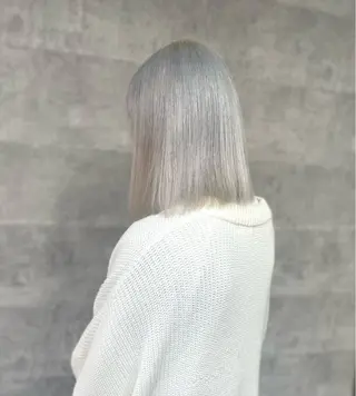 カラー yasuハイトーン/ デザインカラーのヘアスタイル