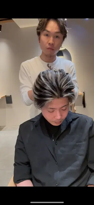 メンズ CAMUE代表 Masaのヘアスタイル