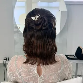 ヘアアレンジ niw yuiのヘアスタイル